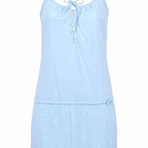 South Womens Blue  Cotton Pencil Dress  Size 10  Halter