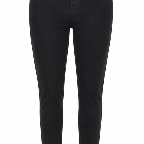 Papaya Womens Black  Polyester Jegging Trousers Size 10 L28 in Regular