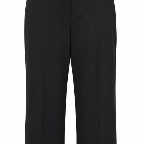 M&S Womens Black  Polyester Dress Pants Trousers Size 14 L26 in Regular