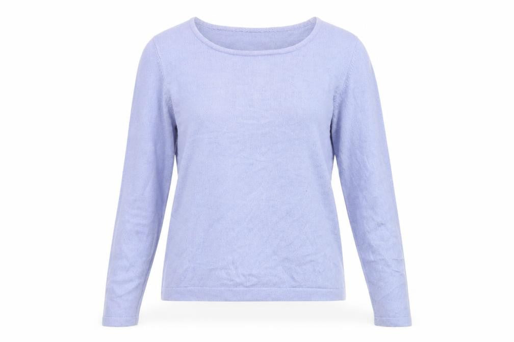 originals Womens Blue Round Neck  Acrylic Pullover Jumper Size 14