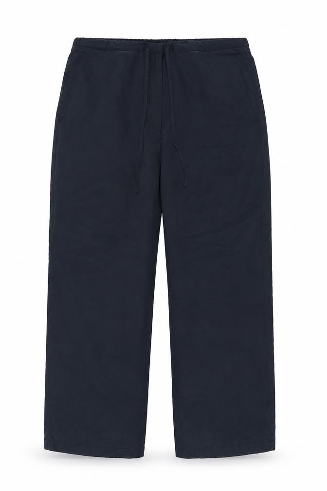 Casual Club Womens Blue  Viscose Trousers  Size 14 L26 in Regular Zip - Drawstring