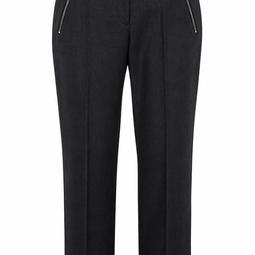 F&F Womens Blue  Polyester Dress Pants Trousers Size 10 L29 in Regular