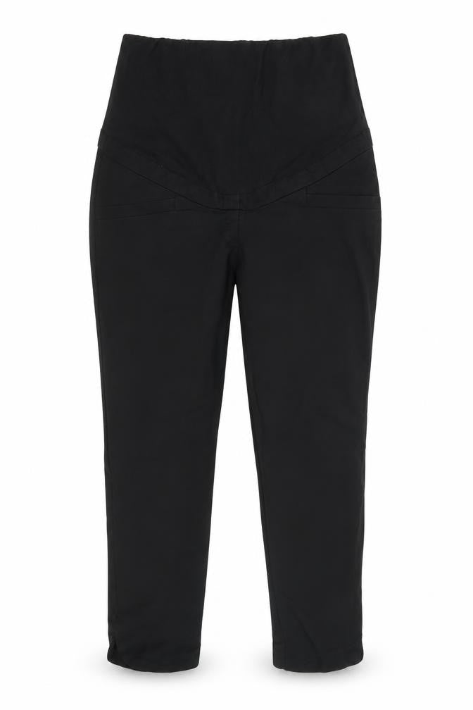 H&M Womens Black  Cotton Cropped Jeans Size 10 L24 in Regular