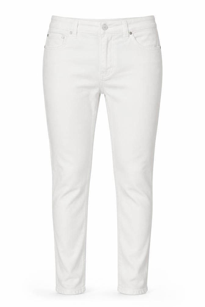 Originals Womens White  Cotton Skinny Jeans Size 12 L27 in Regular