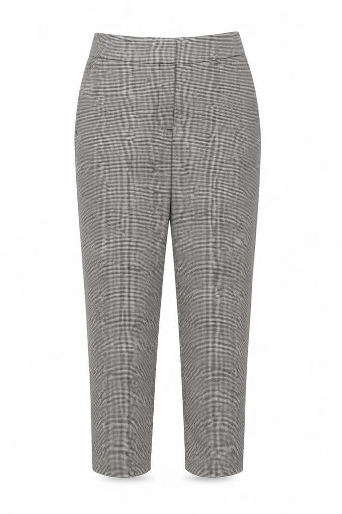New Look Womens Multicoloured Houndstooth Polyester Dress Pants Trousers Size 10 L22 in Regular