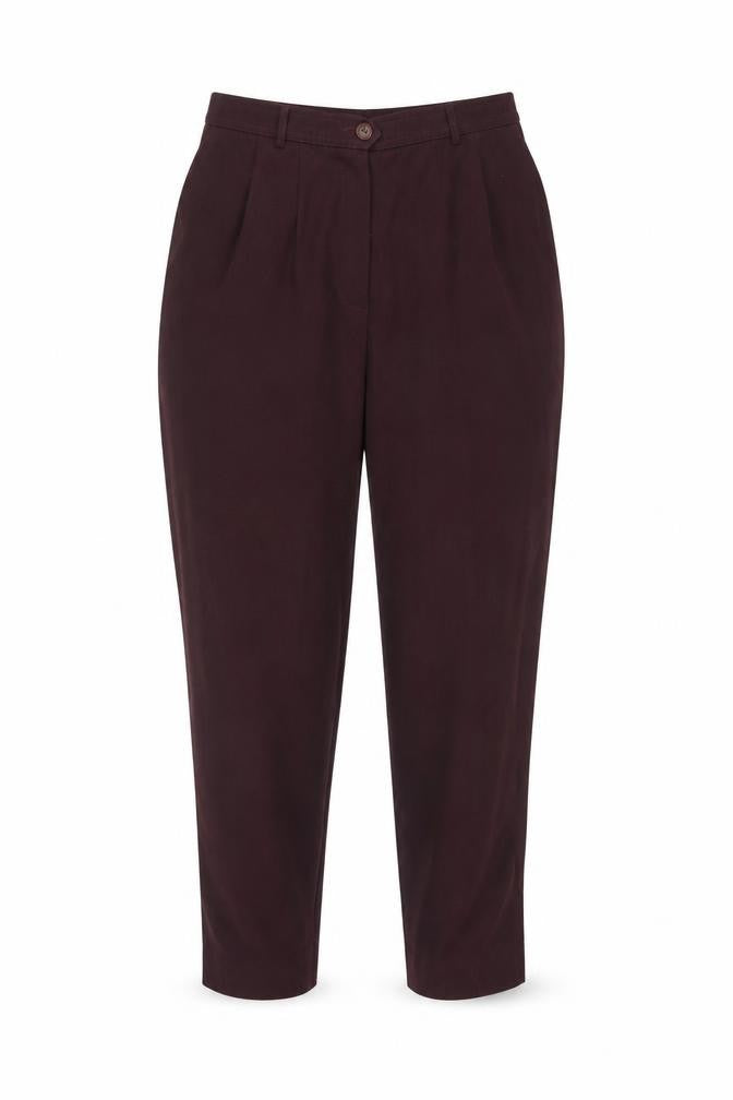 Country Casuals Womens Purple  Polyester Trousers  Size 14 L29 in Regular