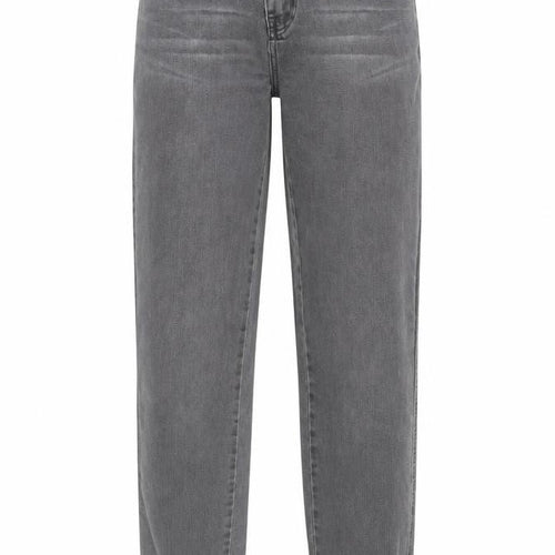 New Look Womens Grey  Cotton Straight Jeans Size 10 L30 in Regular