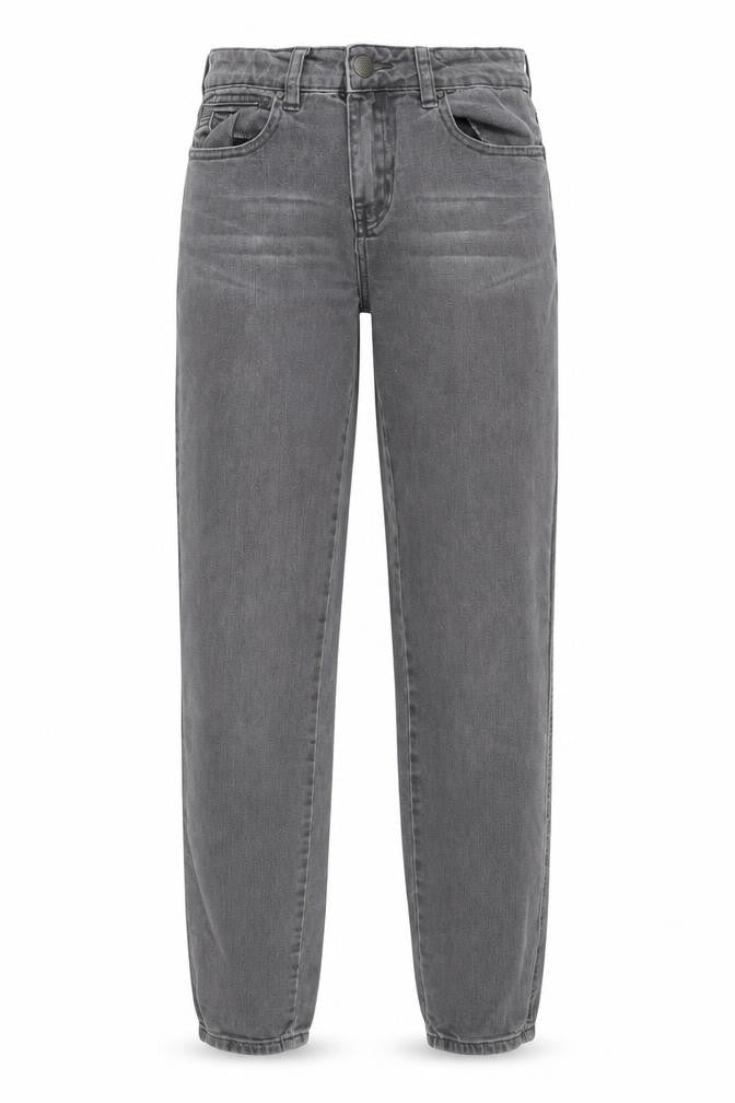 New Look Womens Grey  Cotton Straight Jeans Size 10 L30 in Regular