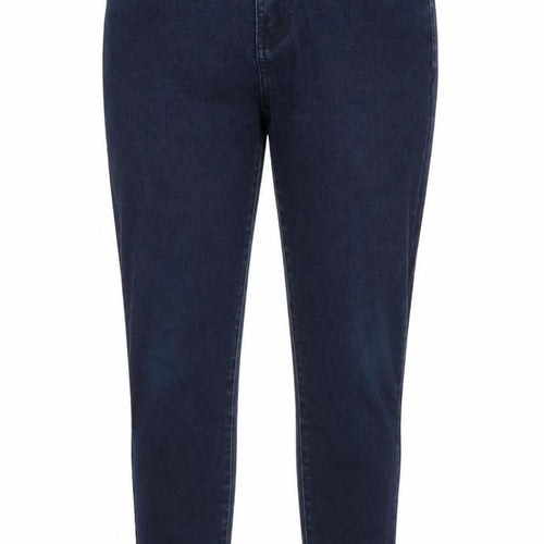 Avenue Denim Womens Blue  Cotton Skinny Jeans Size 14 L27 in Regular  - Indigo Mix