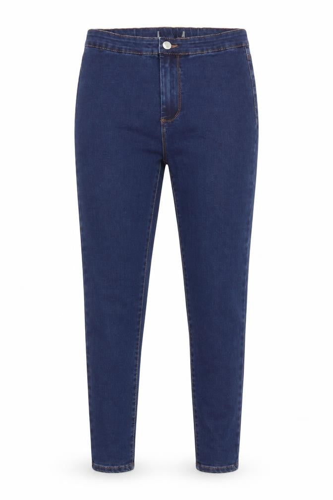 Denim Co Womens Blue  Cotton Skinny Jeans Size 10 L27 in Regular  - Indigo Mix
