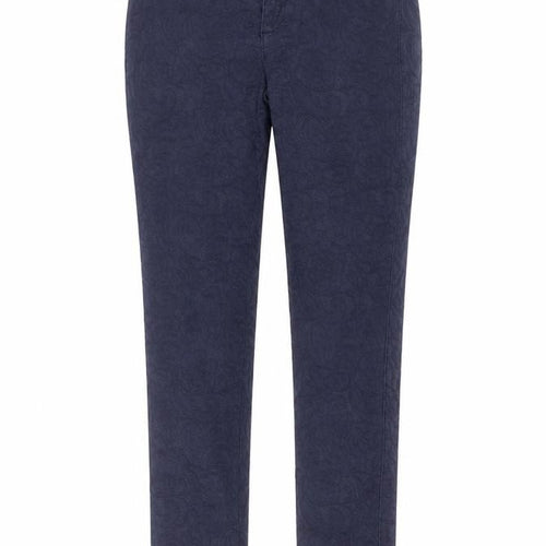 The White Stuff Womens Blue  Cotton Trousers  Size 10 L25 in Regular