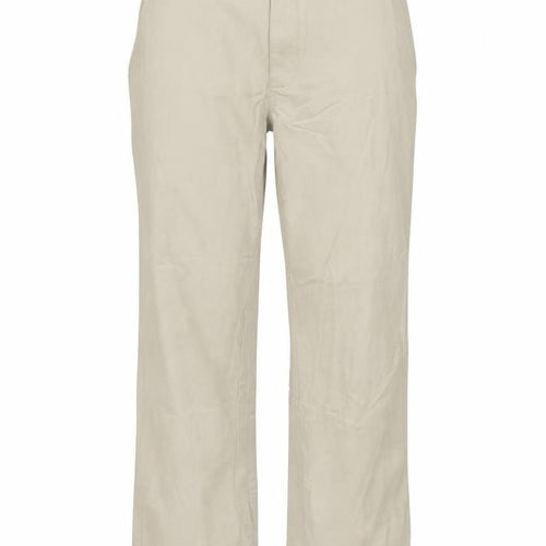 Preworn Womens Beige  Viscose Straight Jeans Size 8 L28 in Regular