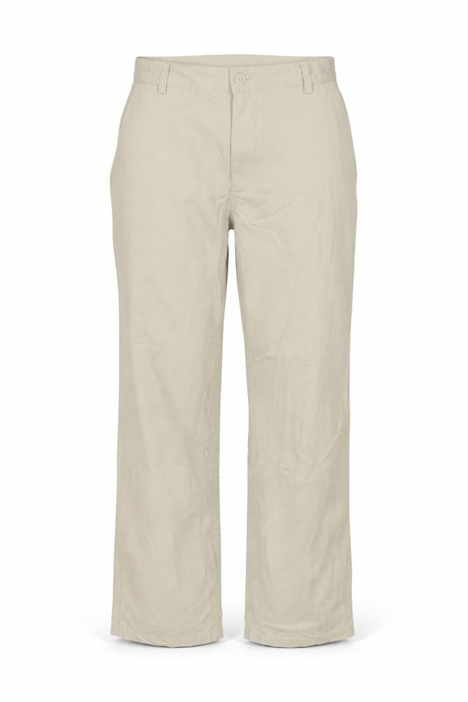 Preworn Womens Beige  Viscose Straight Jeans Size 8 L28 in Regular
