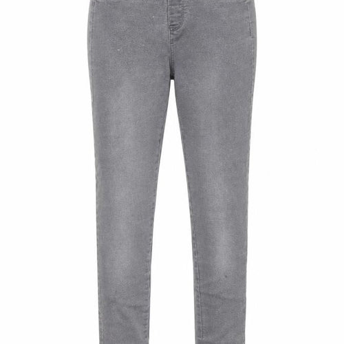 Peacocks Womens Grey  Cotton Skinny Jeans Size 8 L26 in Regular