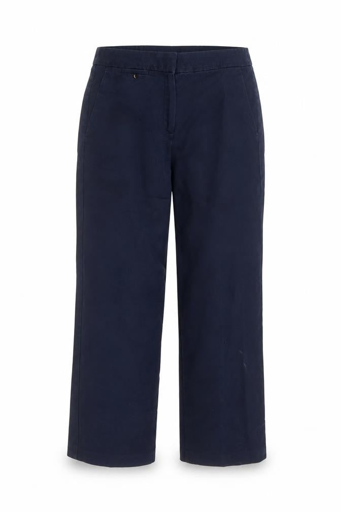 Marks and Spencer Womens Blue  Cotton Straight Jeans Size 10 L25 in Regular