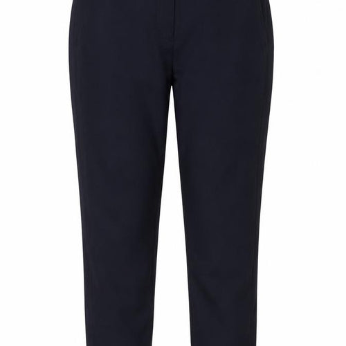 Marks and Spencer Womens Blue  Viscose Trousers  Size 14 L24 in Regular