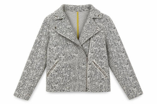 Front view of Next women’s multicoloured jacket, size UK 8