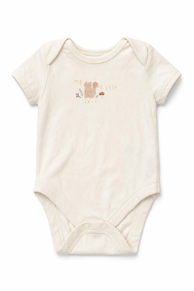 Primark Baby White  Cotton Babygrow One-Piece Size 0-3 Months   - My little Love