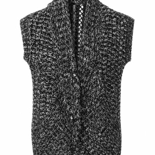 Canyon River Blues Womens Grey Collared  Acrylic Vest Jumper Size M
