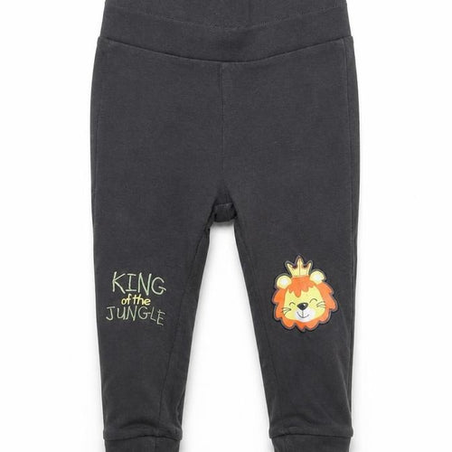 So Cute Boys Grey  Cotton Sweatpants Trousers Size 9-12 Months