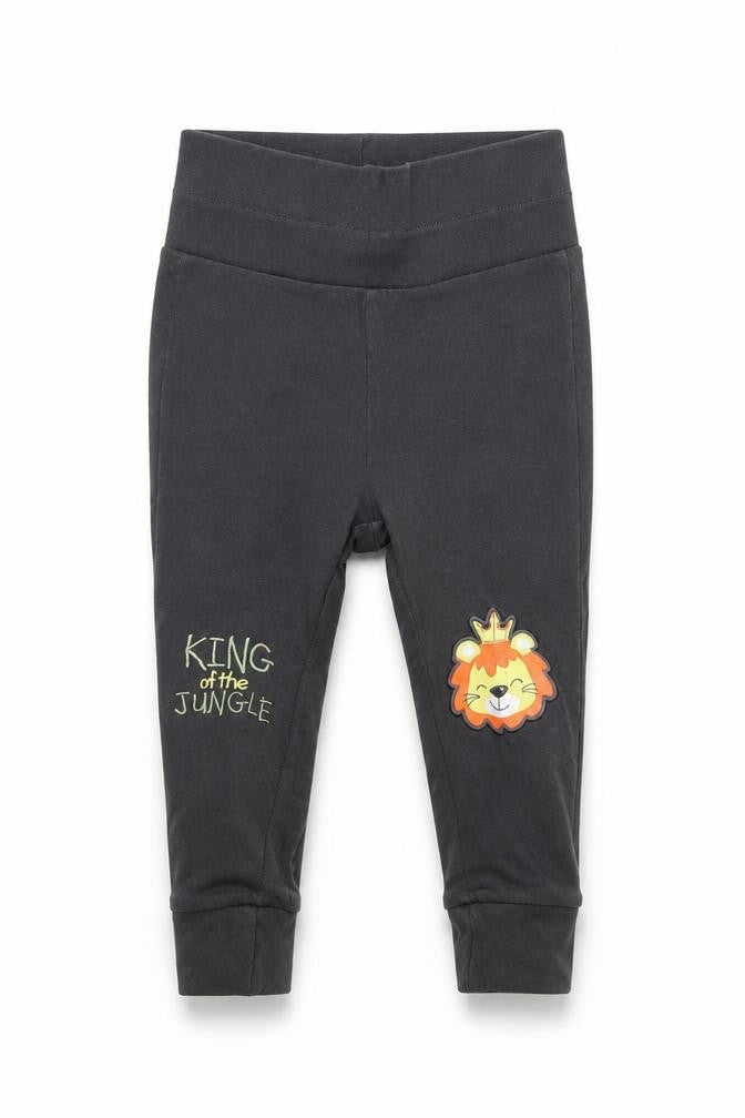 So Cute Boys Grey  Cotton Sweatpants Trousers Size 9-12 Months