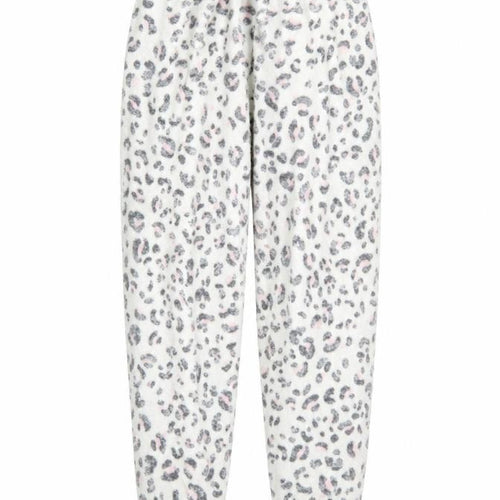 Primark Womens White Animal Print Polyester Sweatpants Trousers Size S L27 in Regular
