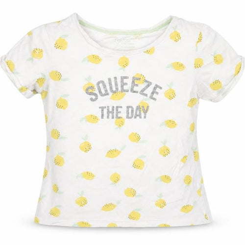Primark Girls White  Cotton Basic T-Shirt Size 11-12 Years Round Neck