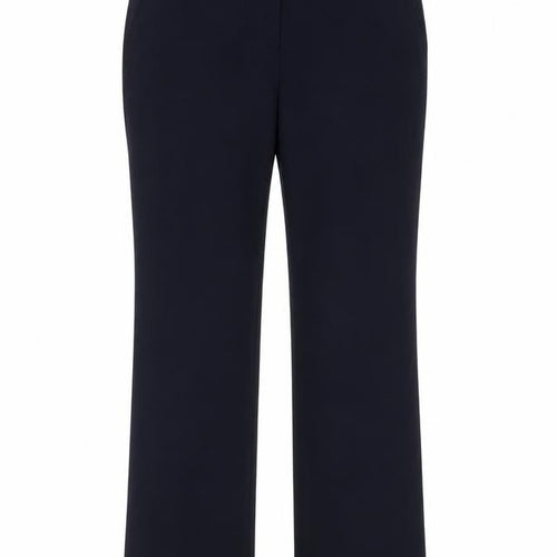 M&S Womens Blue  Polyester Dress Pants Trousers Size 8 L31 in Regular