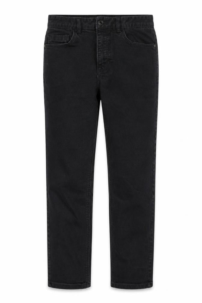 NEXT Womens Black  Cotton Straight Jeans Size 30 L27 in Slim