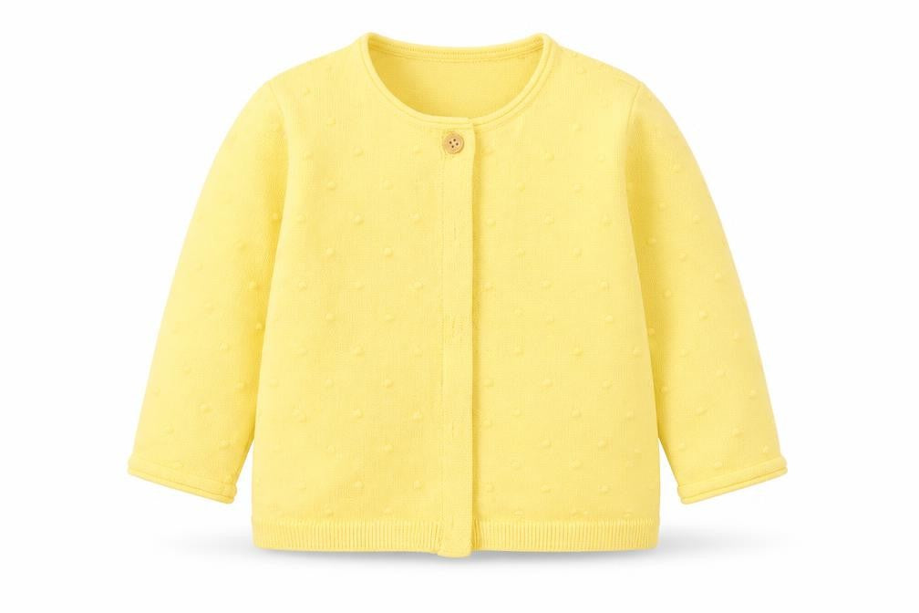F&F Baby Yellow   Overcoat Jacket Size 12-18 Months