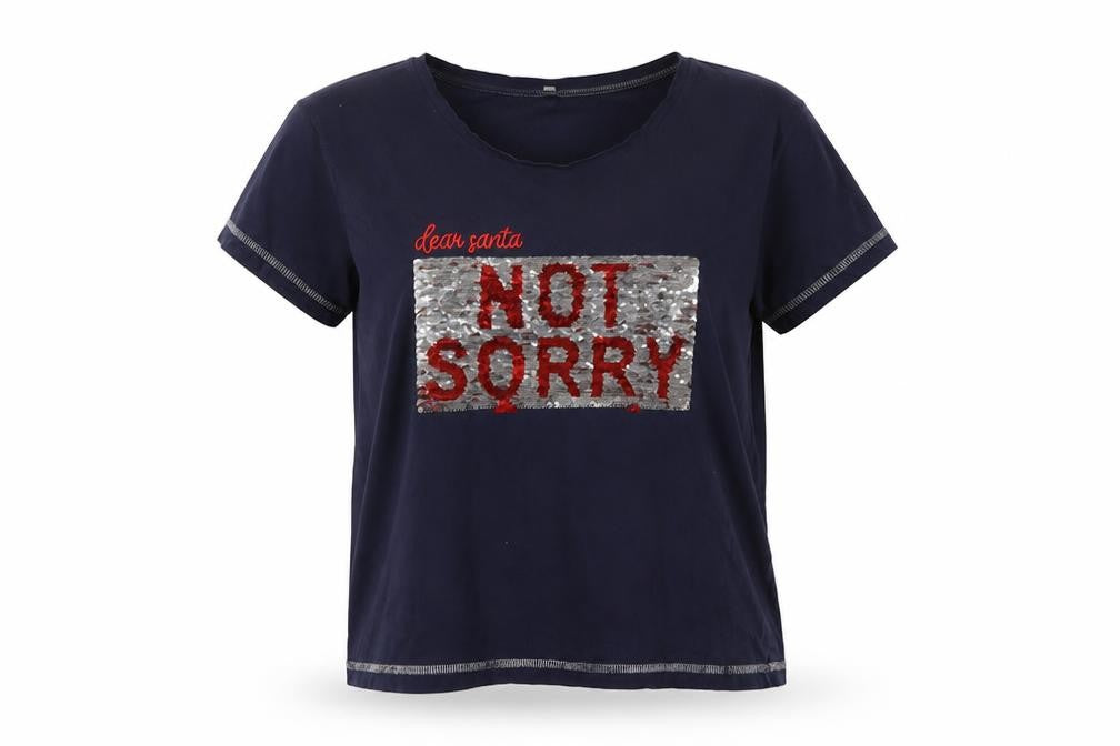 George Womens Blue  Cotton Top Pyjama Top Size 12   - Dear Santa