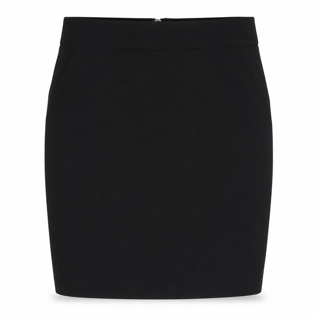 New Look Girls Black  Polyester Straight & Pencil Skirt Size 12 Years  Regular