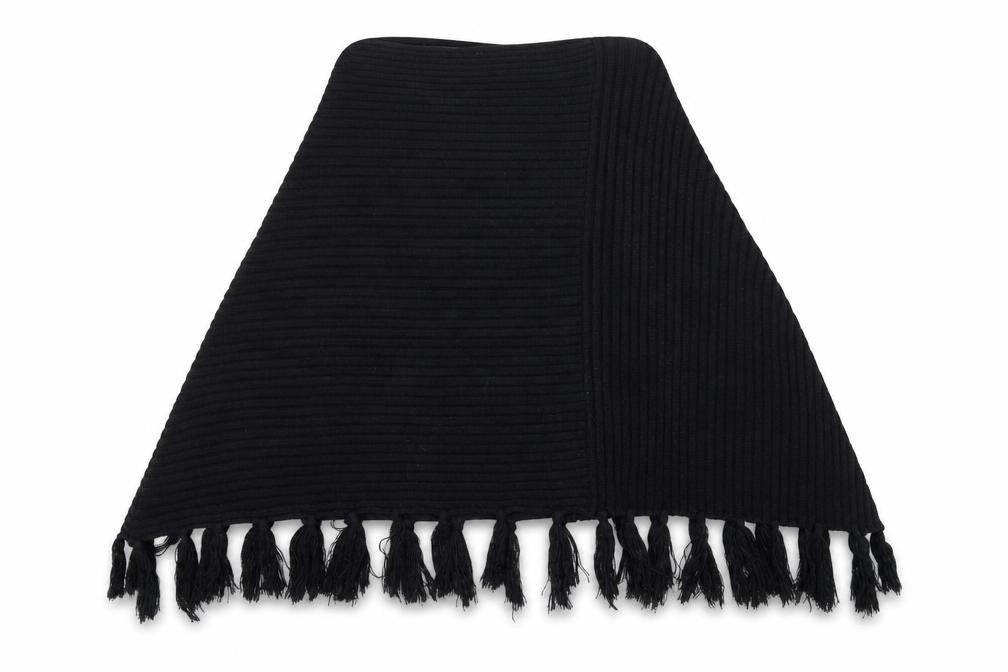 Liorina TU Womens Black   Overcoat Poncho One Size   - Poncho