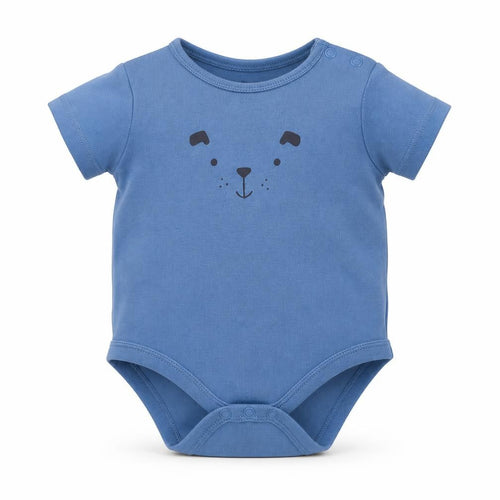 F&F Baby Blue  Cotton Romper One-Piece Size 6-9 Months