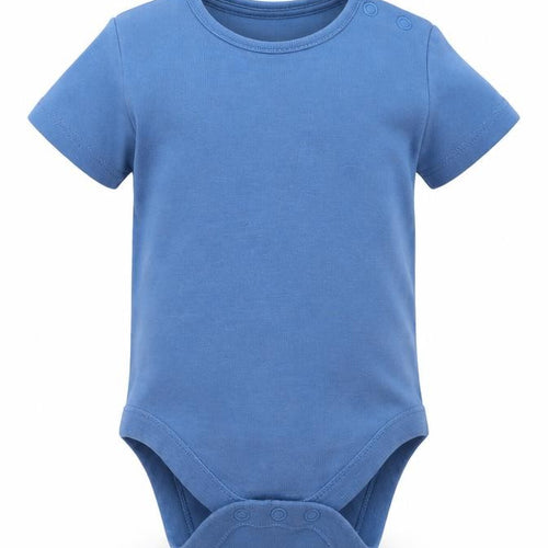 F&F Baby Blue  Cotton Romper One-Piece Size 6-9 Months