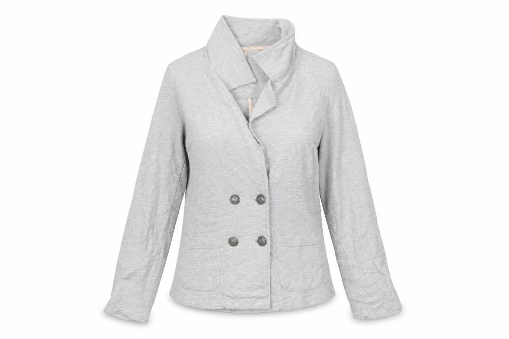 Denim Co Womens Grey V-Neck  Cotton Cardigan Jumper Size 8