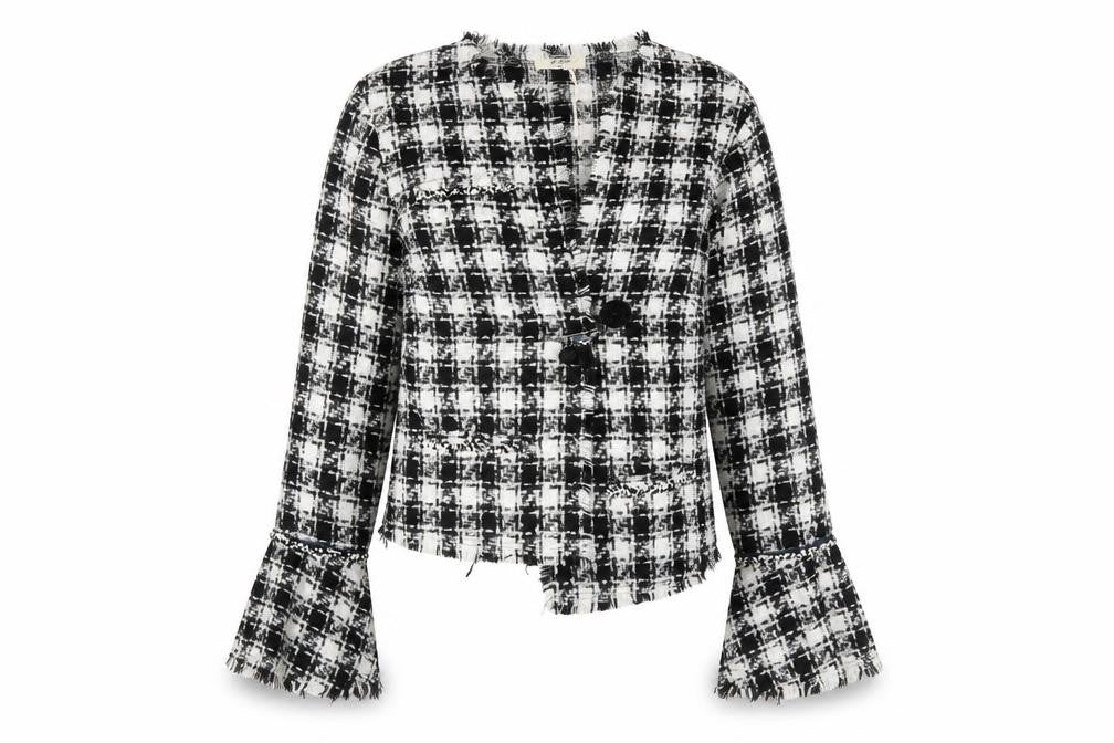 Y.two Womens White Round Neck  Viscose Cardigan Jumper Size M