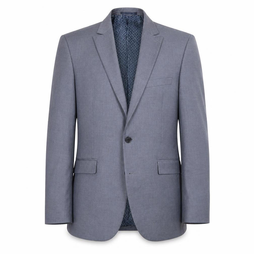 Next Mens Blue  Polyester Jacket Blazer Size 42