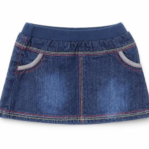 George Girls Blue  Cotton Mini Skirt Size 3-6 Months