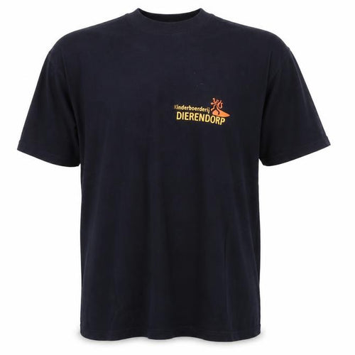 Besco Mens Blue  Cotton  T-Shirt Size L Round Neck