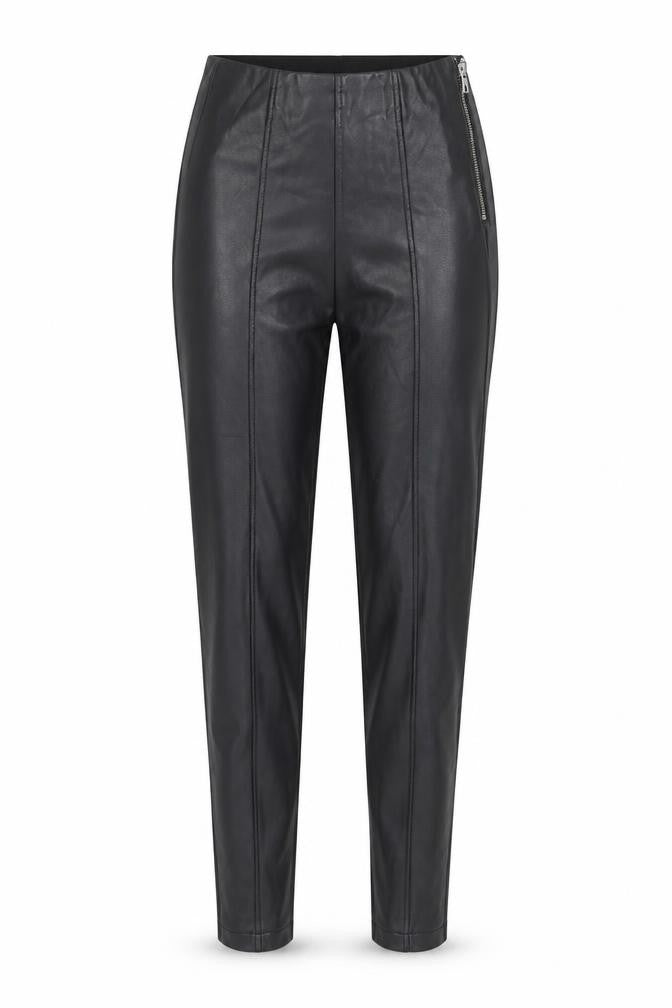New Look Womens Black  Polyurethane Jegging Trousers Size 6 L28 in Regular