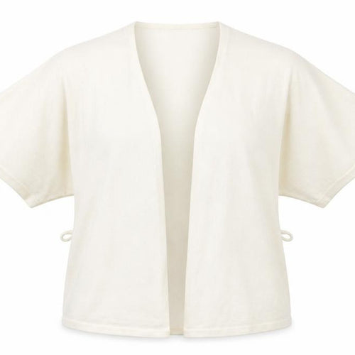 Dorothy Perkins Womens White V-Neck  Polyester Cardigan Jumper Size M