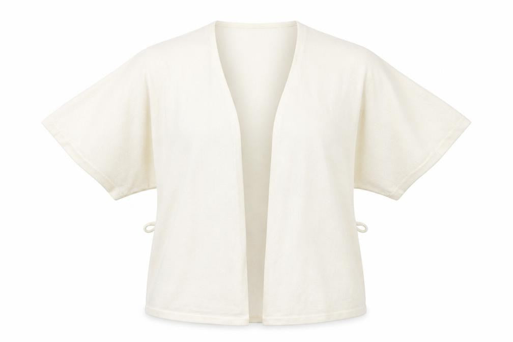 Dorothy Perkins Womens White V-Neck  Polyester Cardigan Jumper Size M