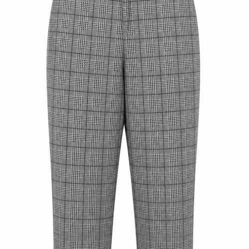 Preworn Womens Multicoloured Houndstooth  Cropped Trousers Size L L23 in Regular