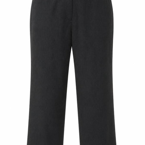M&S Womens Grey  Polyester Dress Pants Trousers Size 14 L26 in Regular