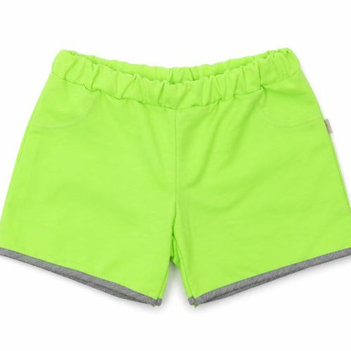 Gamet Girls Green  Cotton Sweat Shorts Size 11 Years  Regular
