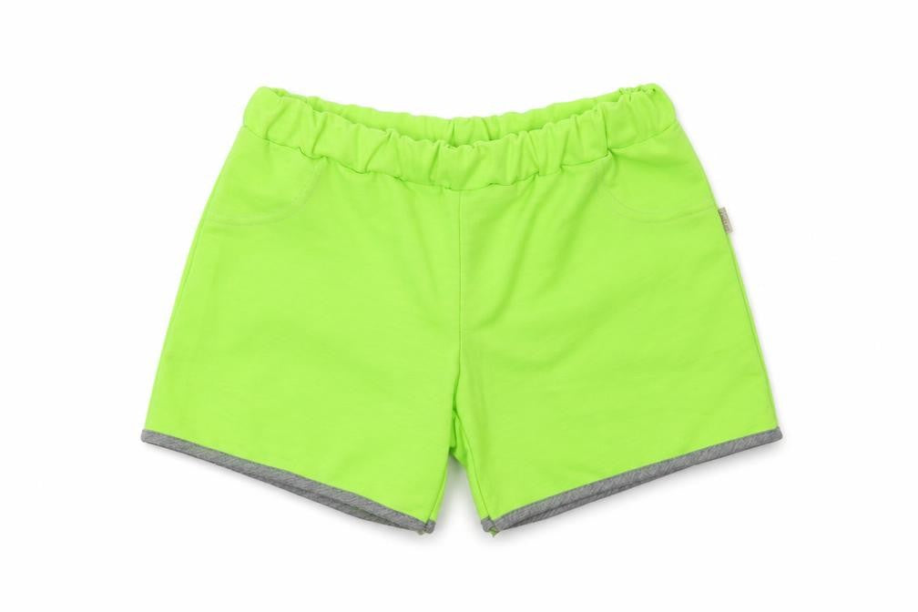 Gamet Girls Green  Cotton Sweat Shorts Size 11 Years  Regular