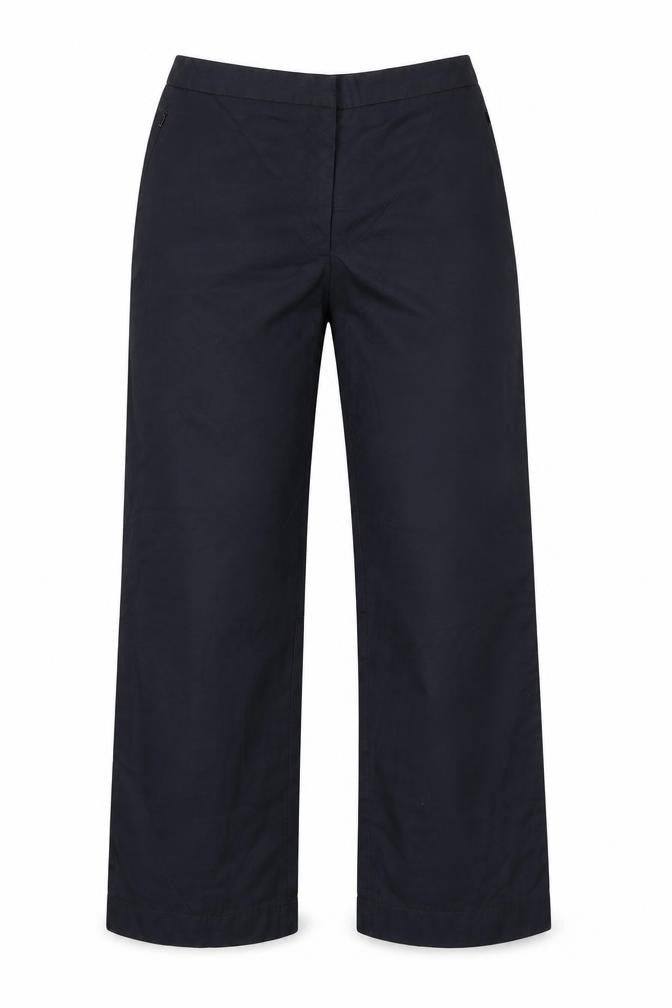 Oasis Womens Grey  Cotton Trousers  Size 30 in L23 in Regular