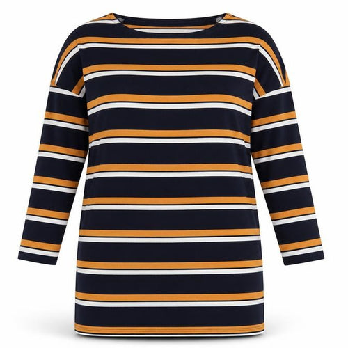 F&F Womens Multicoloured Striped Polyester Jumper Dress  Size 12  Round Neck