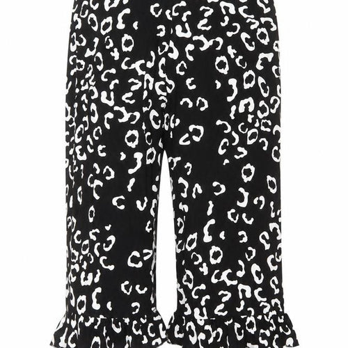 ASOS Womens Black  Viscose Cropped Trousers Size 12 L21 in Regular